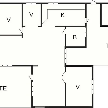 6 Person In Semesterbostad Glesborg